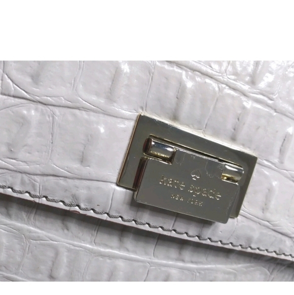 Kate Spade Doris Orchard Valley Handbag Sidewalk Beige Kelly Bag Retail $375 - Picture 12 of 13